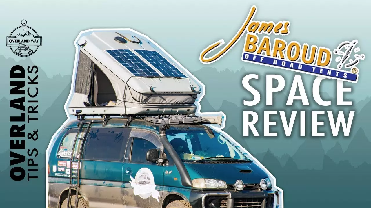 @overlandway James Baroud Space Rooftop Tent Review and Tour