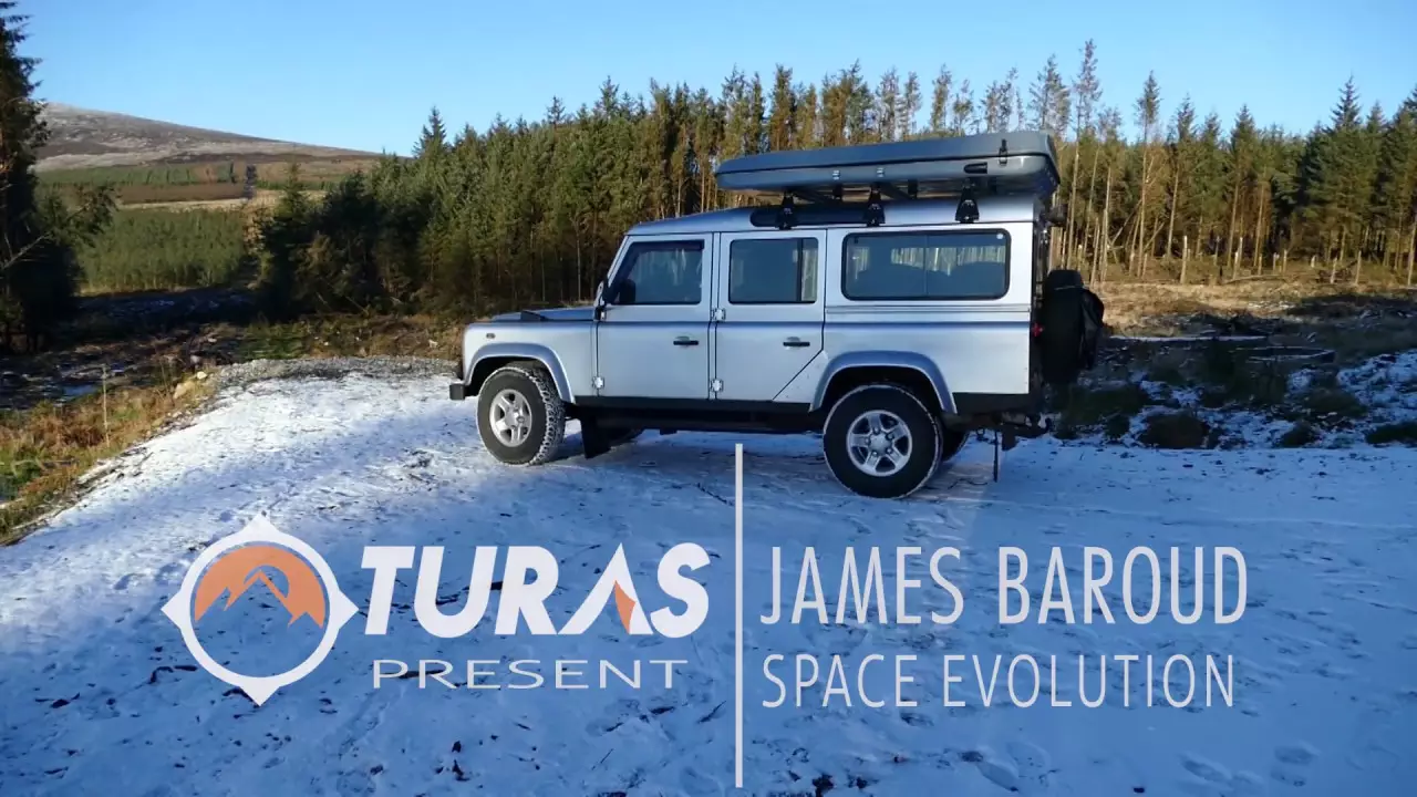 @turas Camping in Winter with the James Baroud Discovery Space Roof Top Tent