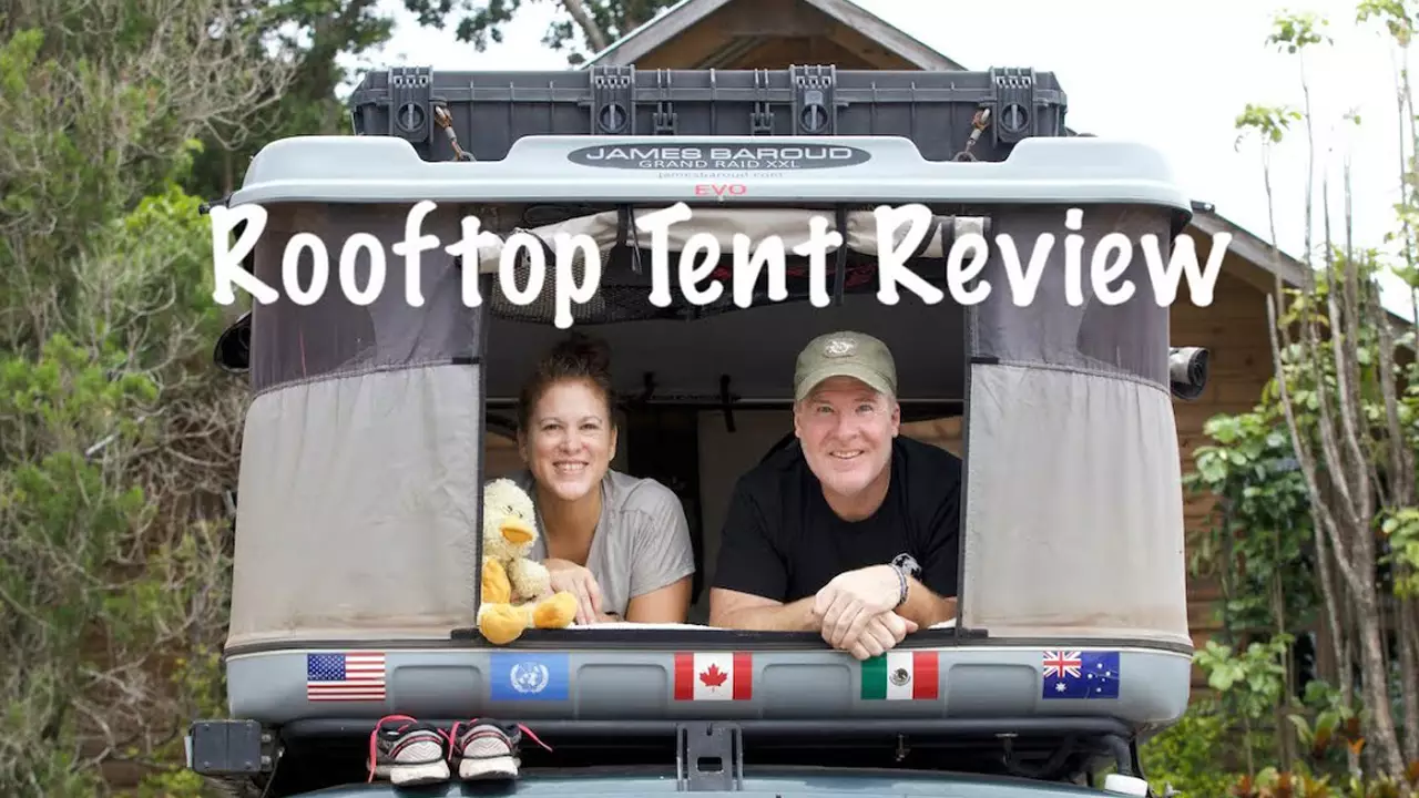 James Baroud Rooftop Tent Review from a Full-Time overlander from @planetoverlandames