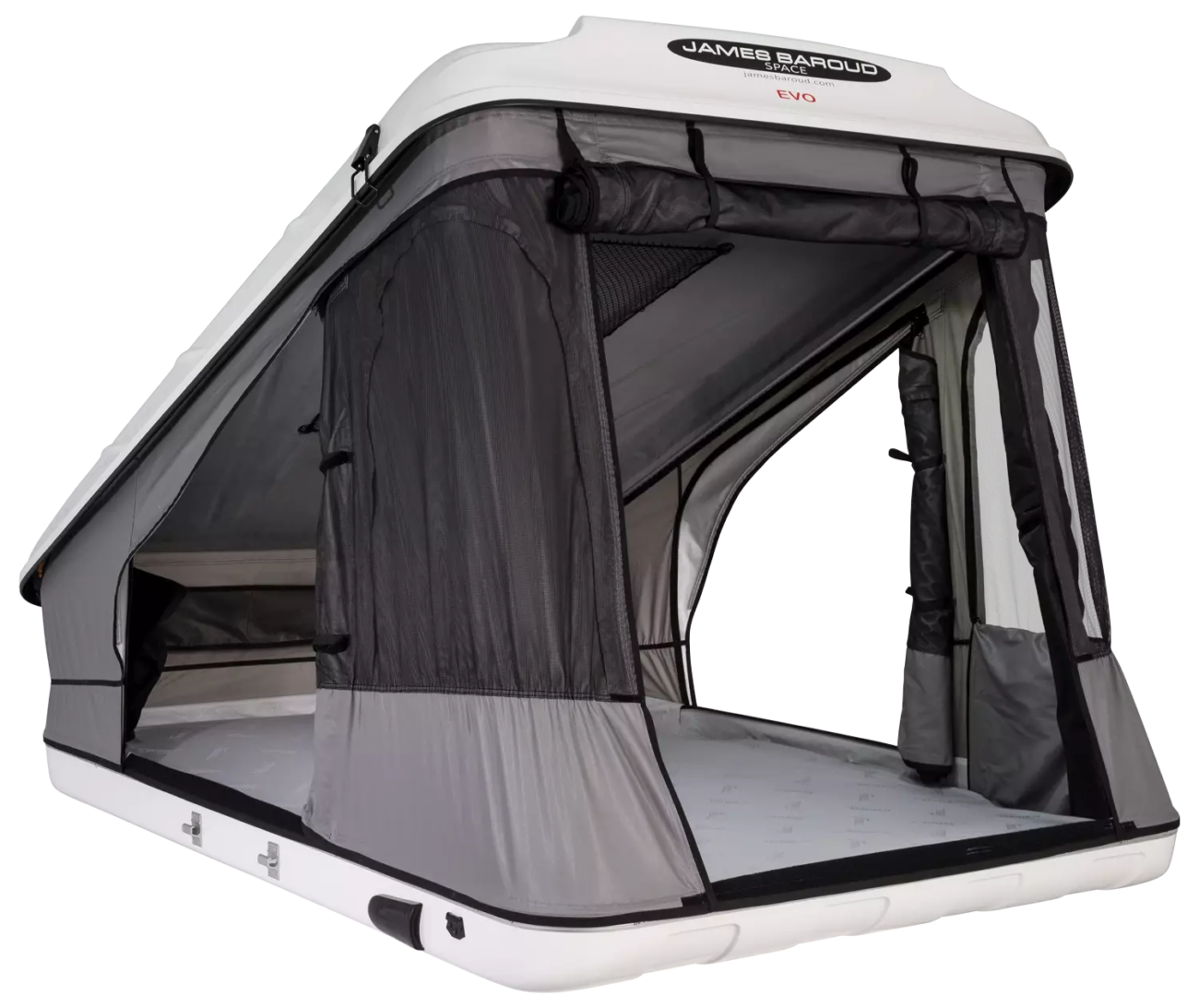 James Baroud Space White rear angle open windows 1500