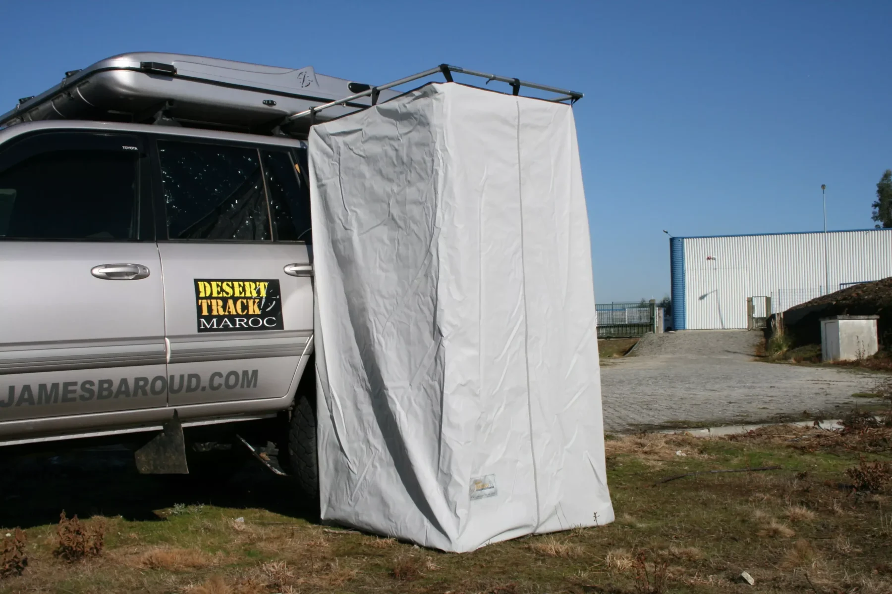 James Baroud Factory plant on Evolution tents