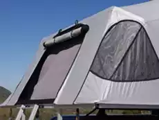 Thermal Insulation Kit from outside the Softshell Rooftop Tent Vision
