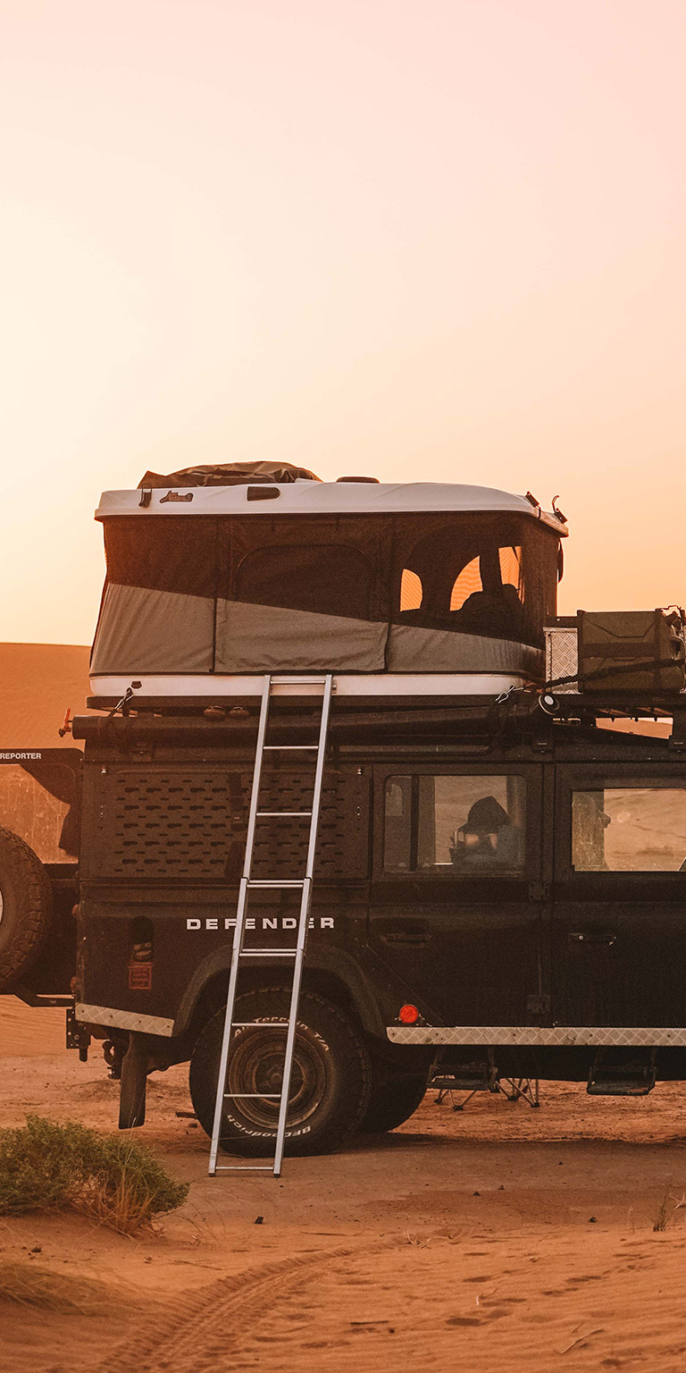 Olivia Kohler le ptit reporter camping on africa with Grand Raid
